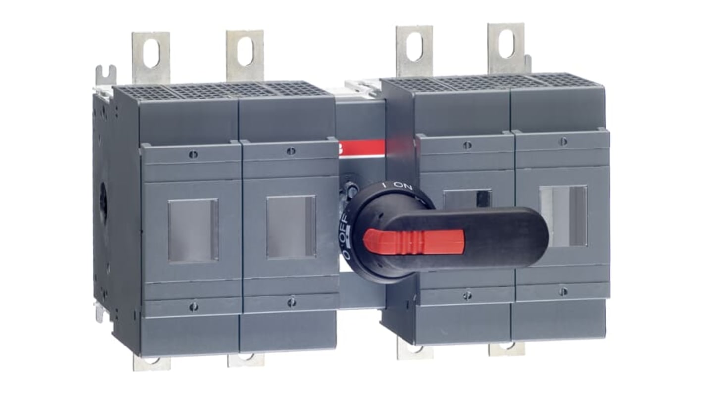 ABB Fuse Switch Disconnector, 4 Pole, 400A Max Current, 400A Fuse Current