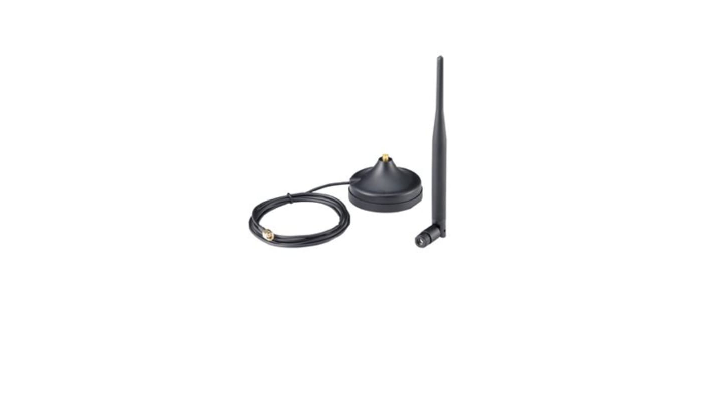 MOXA ANT-WSB-AHRM-05-1.5m Whip WiFi Antenna with SMA Connector