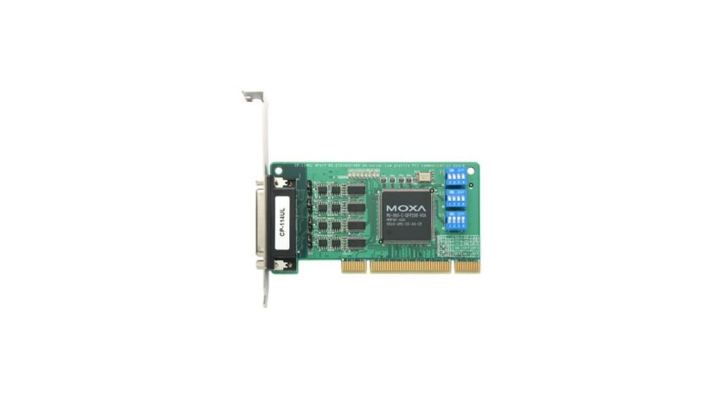 MOXA PCI Serielt kort Seriel, RS-232 Porte, RS232, RS422, RS485