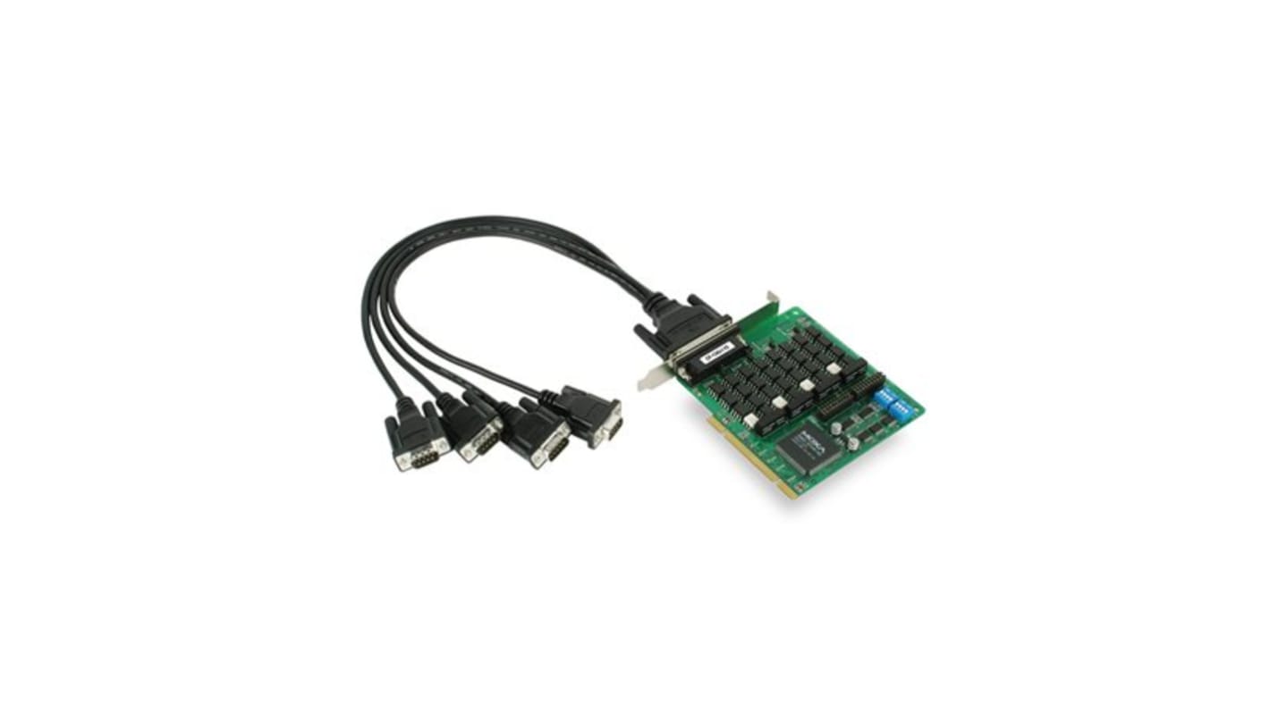 MOXA PCI Serielt kort Seriel, 4 Porte, RS422, RS485