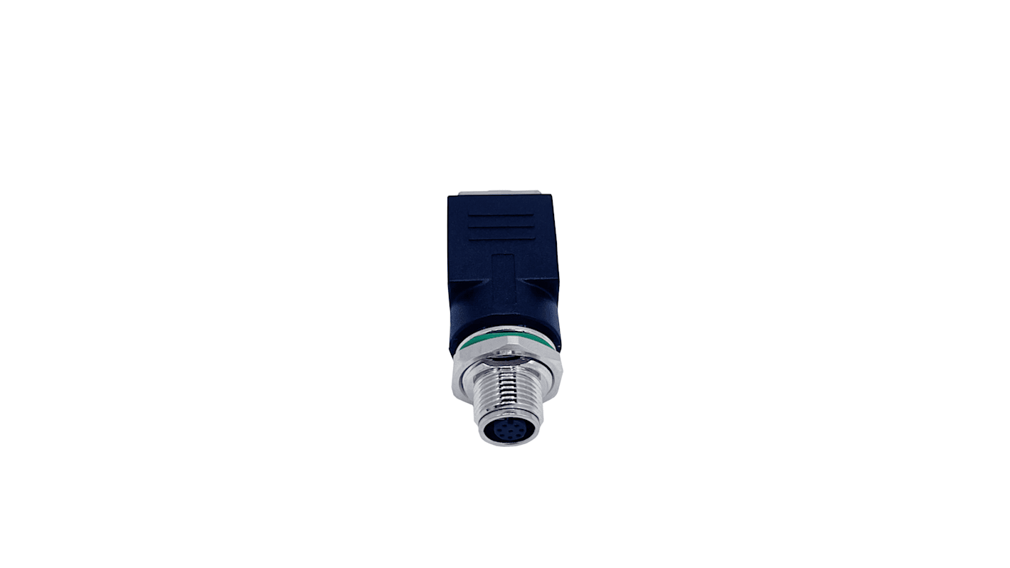 Norcomp Rundsteckverbinder Adapter, 5-polig Male M12 (1), 5-polig, Stecker, 1 Ports, 5-polig Female M12 (2)