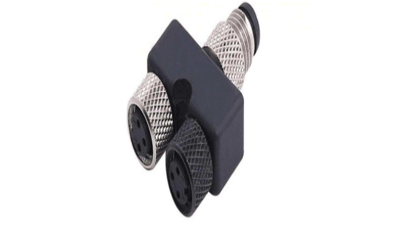 Körcsatlakozó adapter (5 érintkezős anya M12 → 5 érintkezős anya M12 (2)))