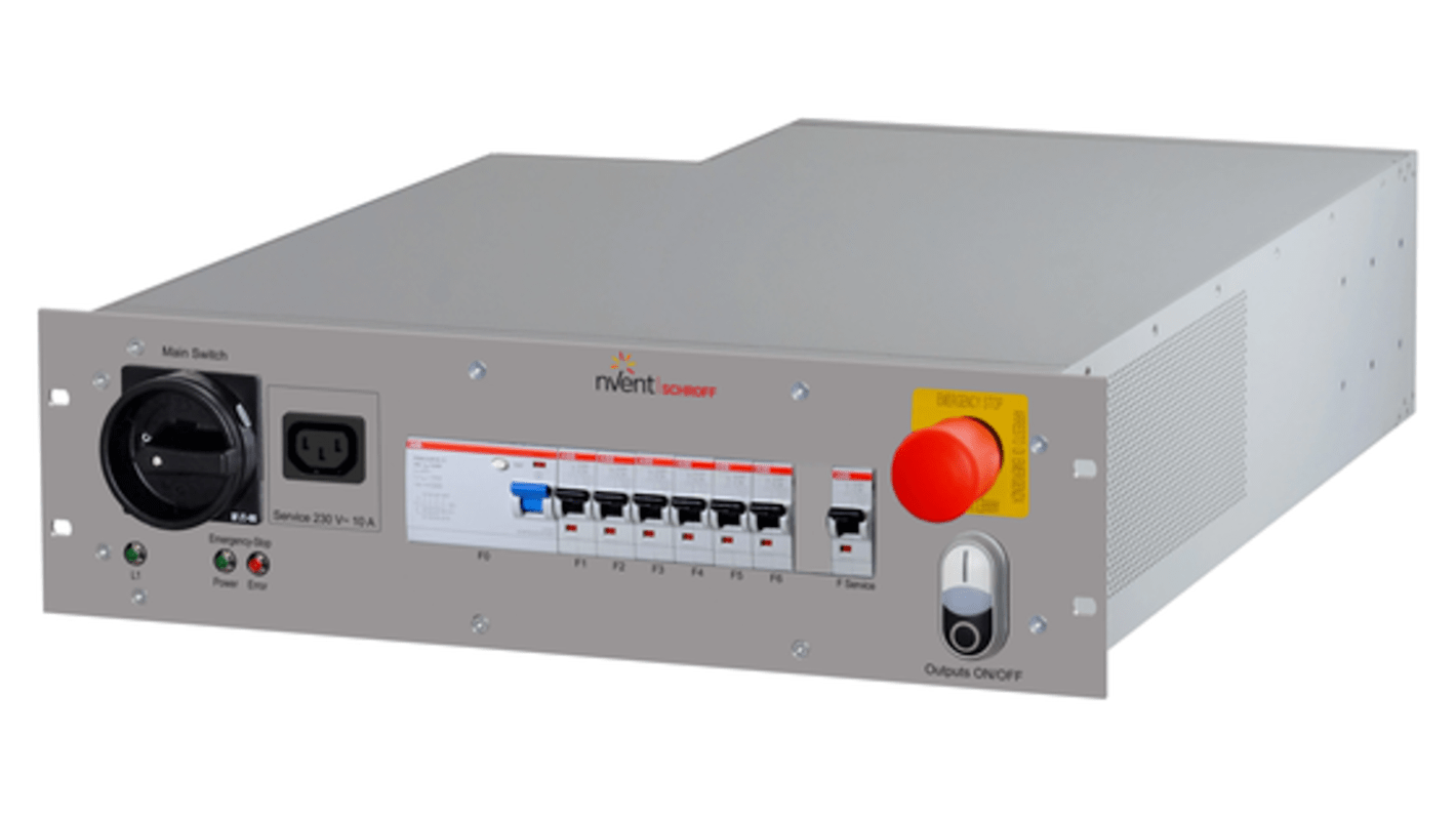 nVent SCHROFF IEC C13 15 Gang Power Distribution Unit