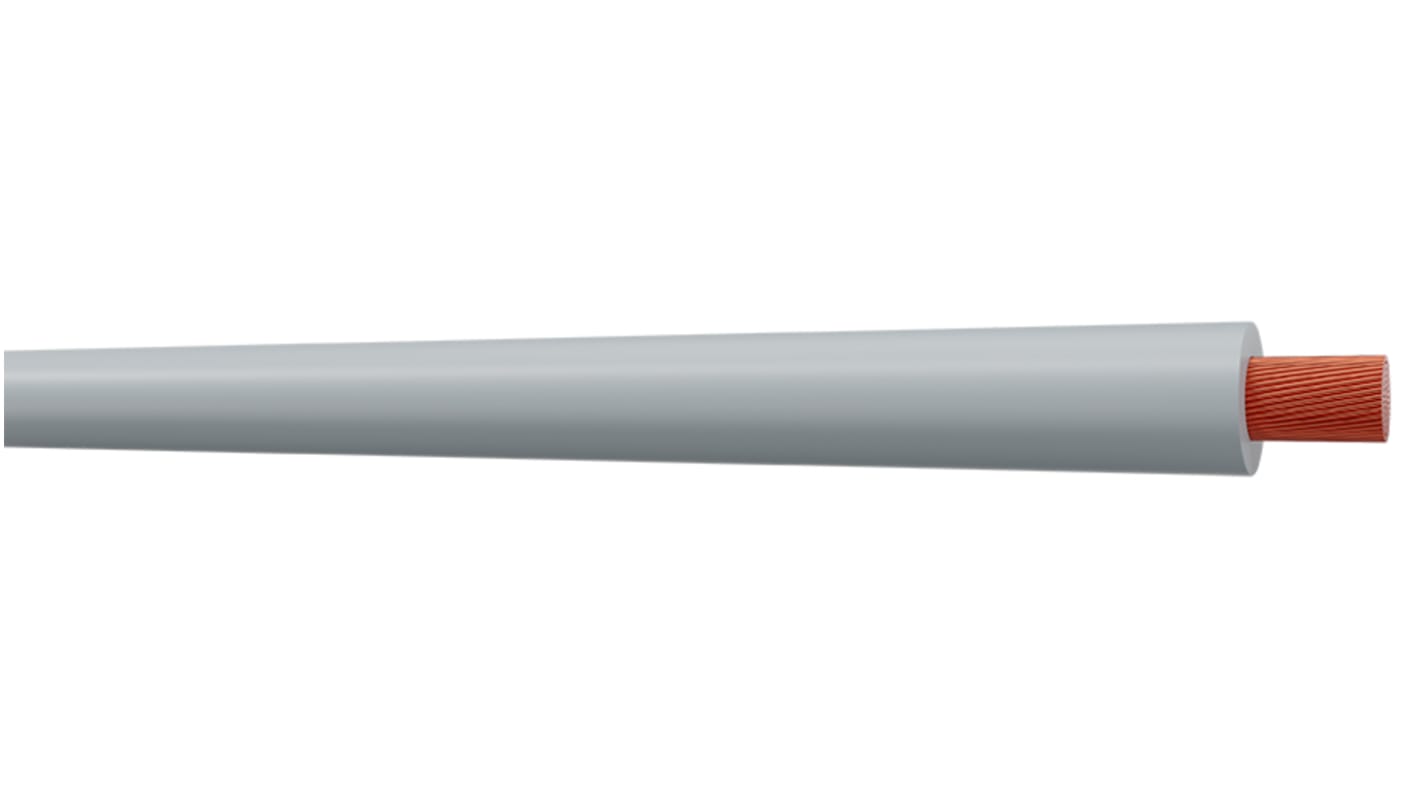 Cable de conexión AXINDUS MN2XT6G, área transversal 6 mm² Filamentos del Núcleo 6 mm² Gris, long. 100m, 3 AWG