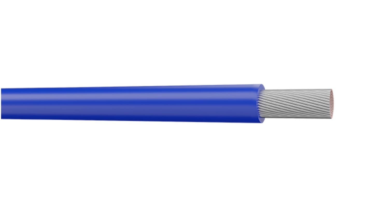 AXINDUS UL1007 Series Blue 0.75 mm² Hook Up Wire, 22 AWG, 305m, PVC Insulation, UL100722B