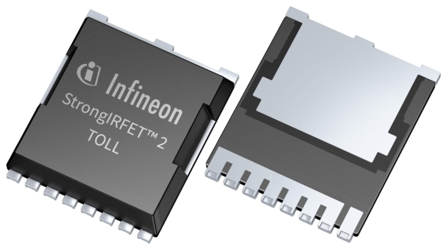 N-Channel MOSFET Transistor, 294 A, 100 V PG-HSOF-8 Infineon IPT017N10NF2SATMA1