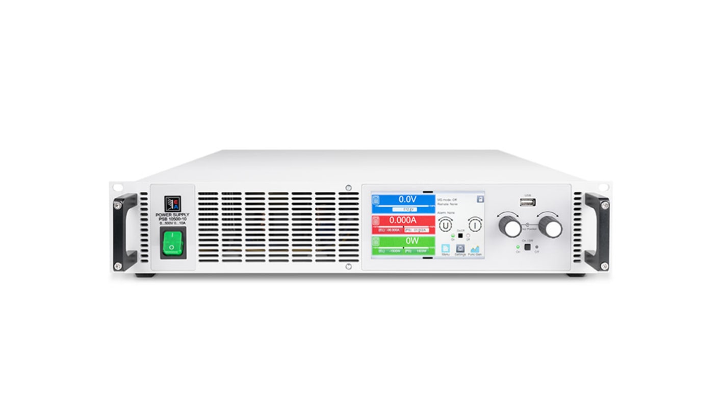 Fuente de alimentación EA Elektro-Automatik EA-PSB 10200-25 2U, 1 salida, 0 → 200V, 0 → 25A, 1.5kW