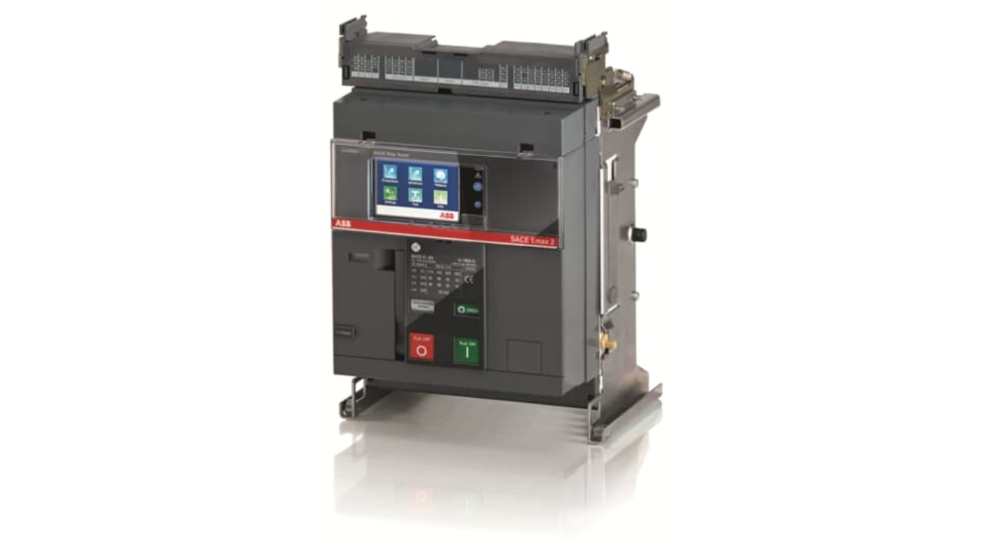 ABB Emax2 Electronic Circuit Breaker 1.6kA Ekip Touch LSIG, 3 channels