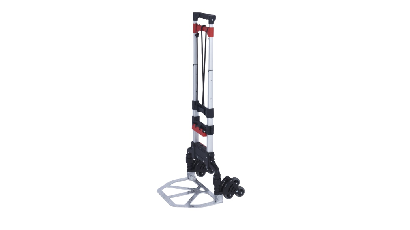 RS PRO Folding Aluminium Sack Truck, 60kg Load, 387 x 270mm Load Plate