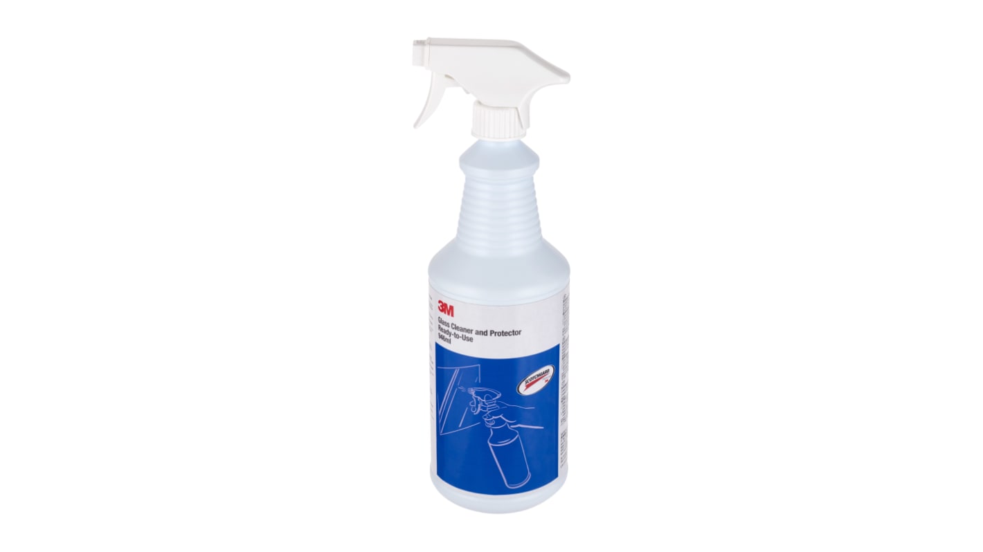 Produit nettoyant vitre 3M, Aérosol 950 ml, Nettoyage du verre et des miroirs