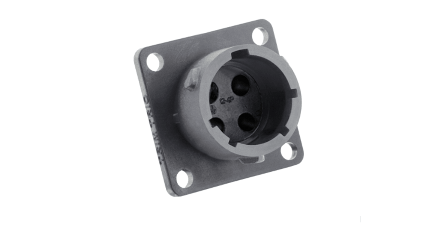Souriau Sunbank by Eaton Circular Connector, 4 Contacts, Cable Mount, Socket