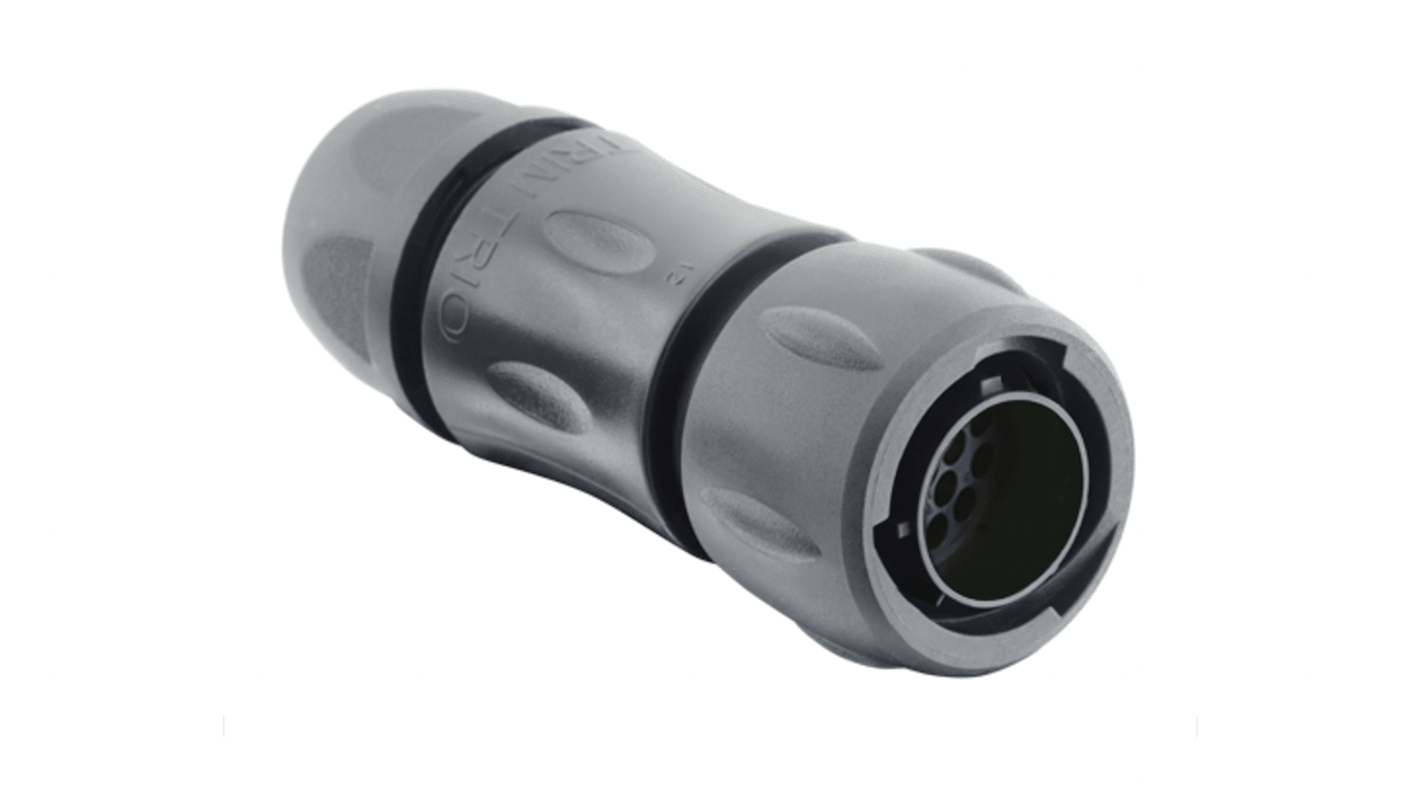 Connettore circolare Souriau Sunbank by Eaton, maschio, 12 poli, Montaggio su cavo