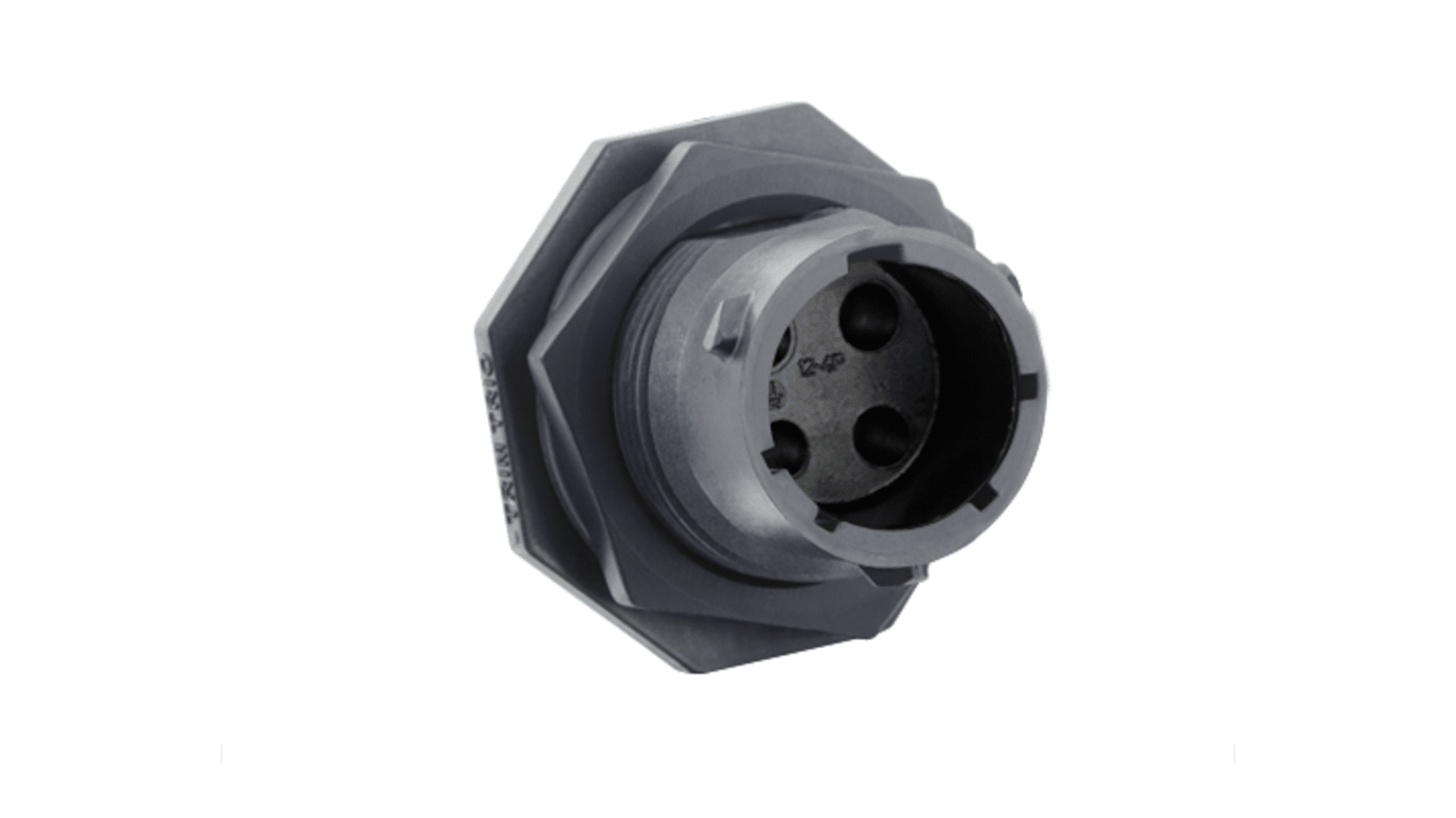 Souriau Sunbank by Eaton Circular Connector, 4 Contacts, Cable Mount, Socket
