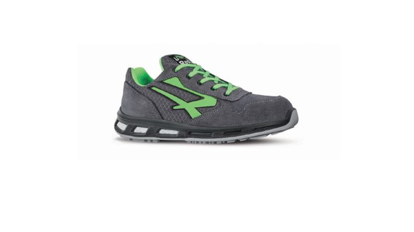Scarpe sportive antinfortunistiche UPower POINT, , Unisex tg. 42, col. Verde/Grigio, con puntale di sicurezza