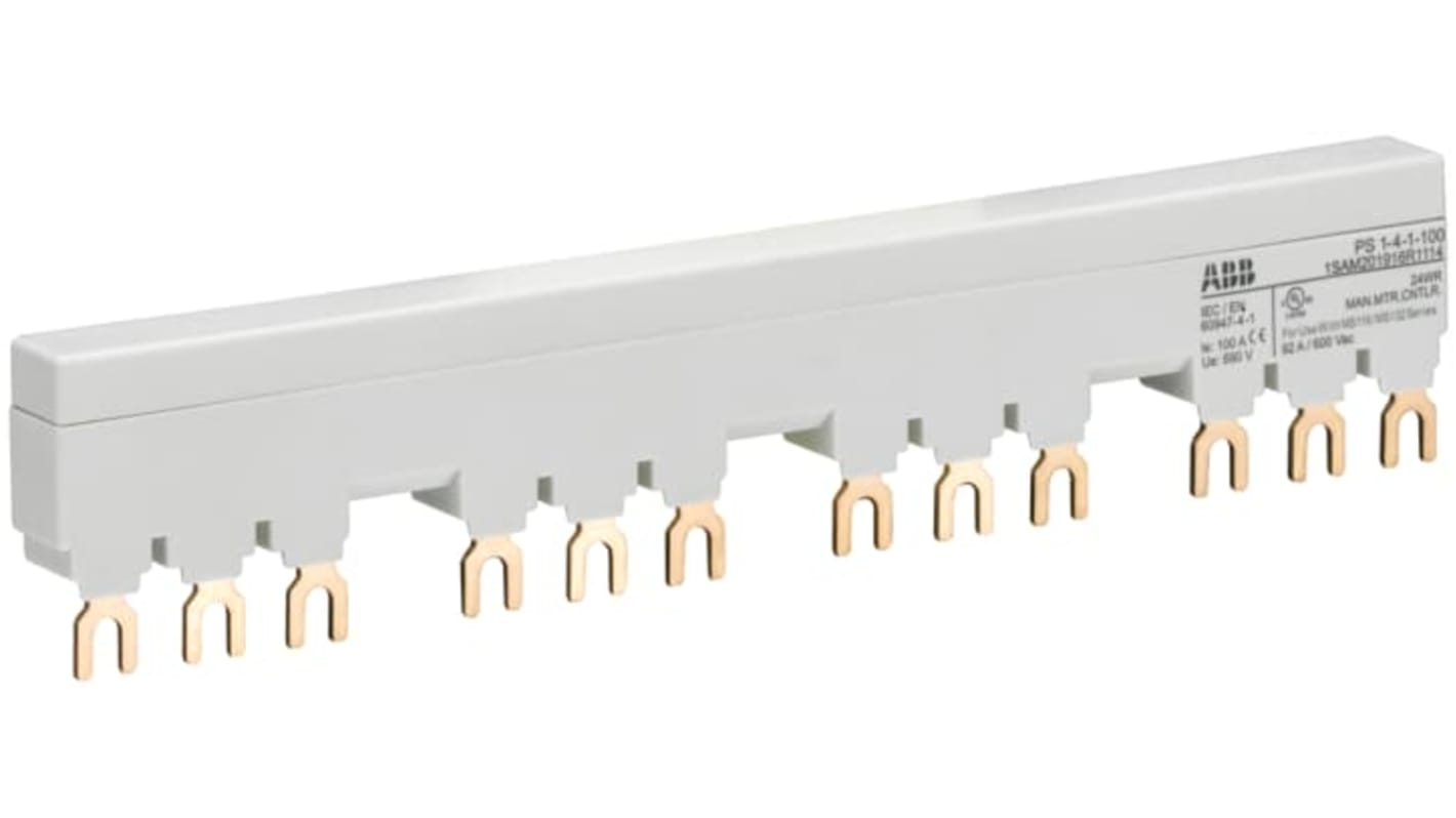 ABB Accessories MS116/MS132 3 Phase Busbar, 690V ac