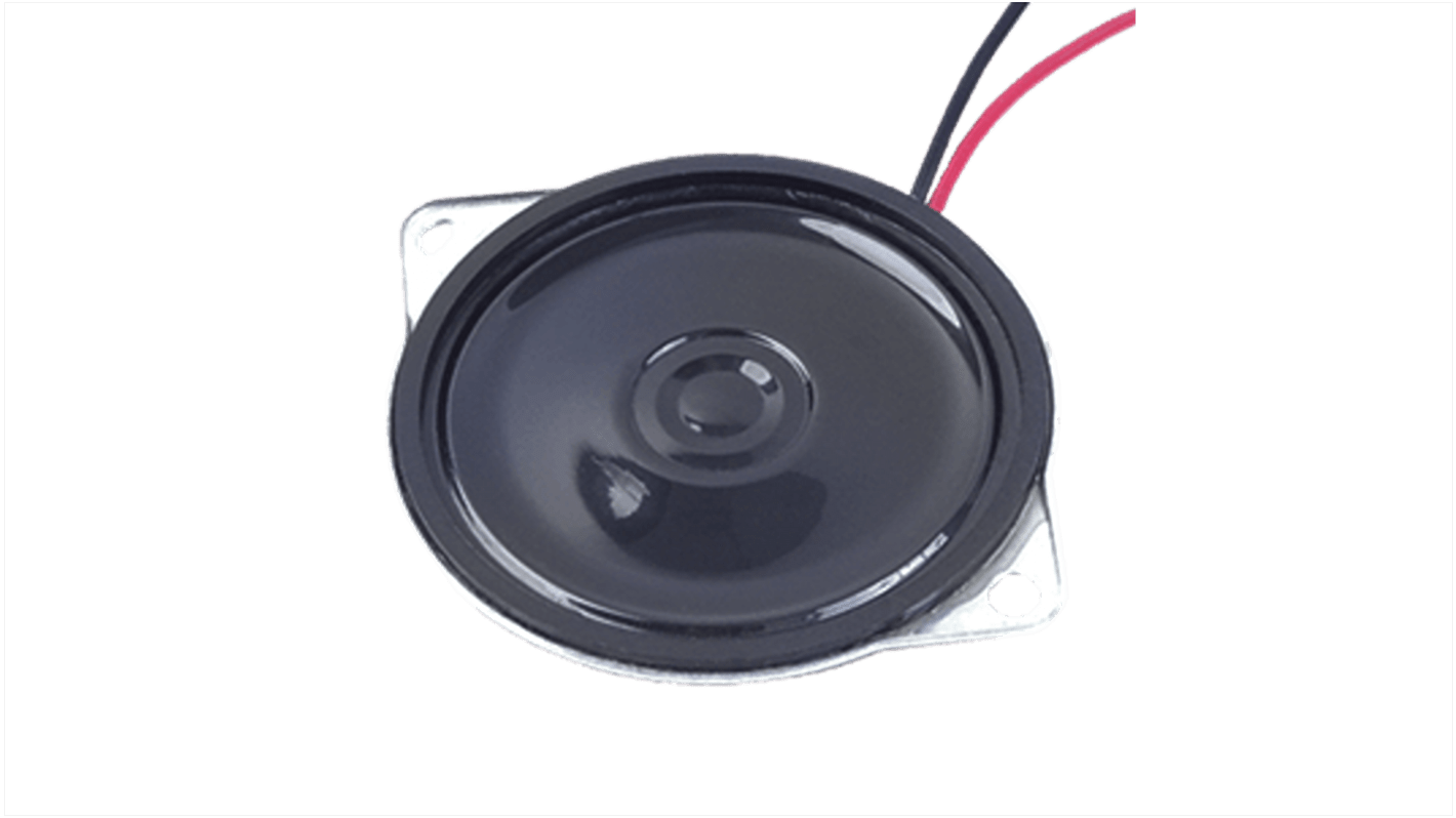 CUI Devices 1W Miniature Speaker, 40mm Lead Length
