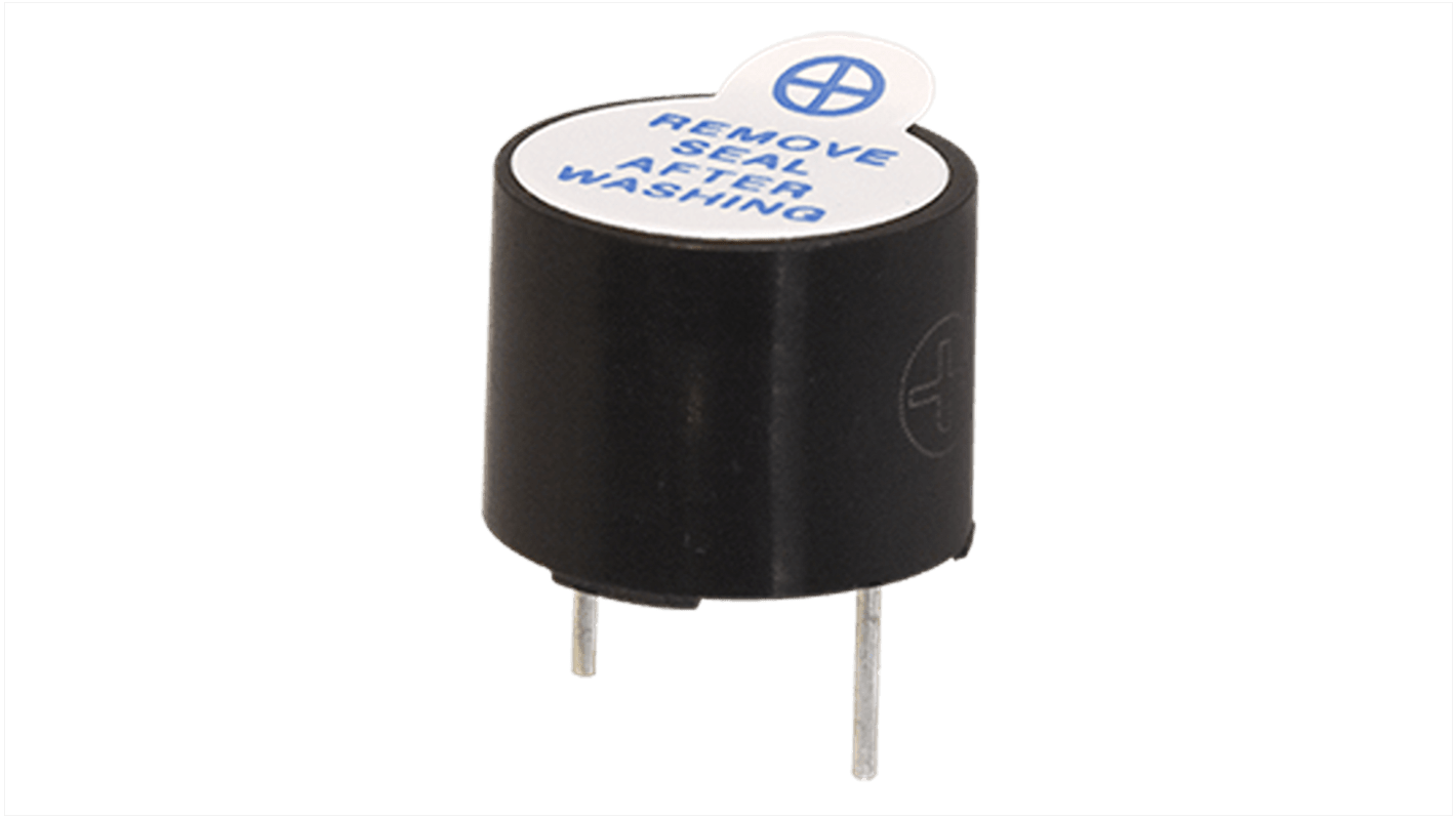 Same Sky 85dB Through Hole Internal Magnetic Buzzer, 2V Min, 5V Max