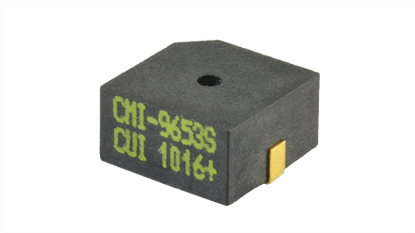 CUI Devices 80dB SMD Internal Magnetic Buzzer, 2V dc Min, 5V dc Max