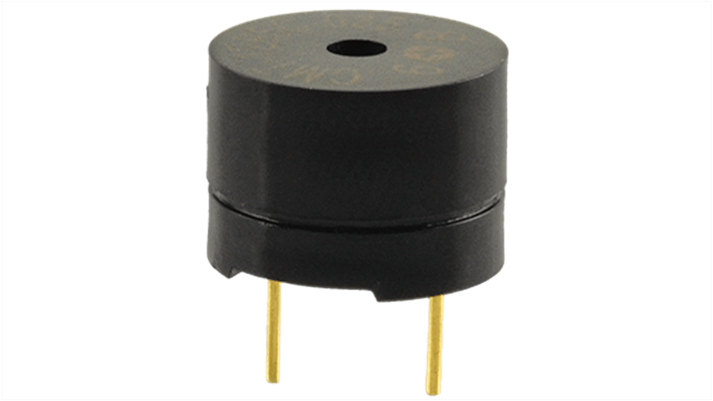 Same Sky 91dB Through Hole External Magnetic Buzzer, 3.5V dc Min, 5V dc Max