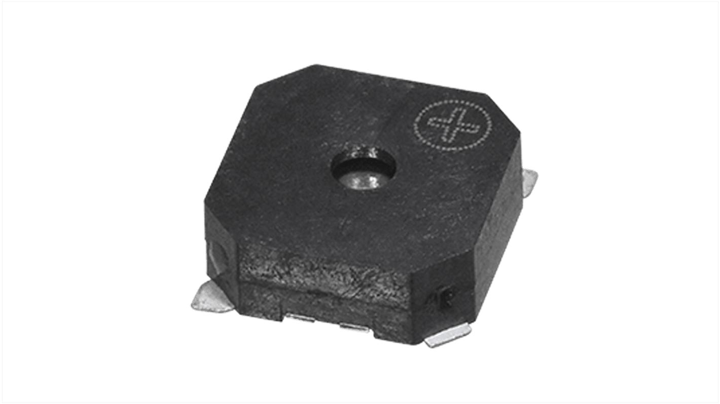 Same Sky 80dB SMD External Magnetic Buzzer, 3V dc Min, 5V dc Max