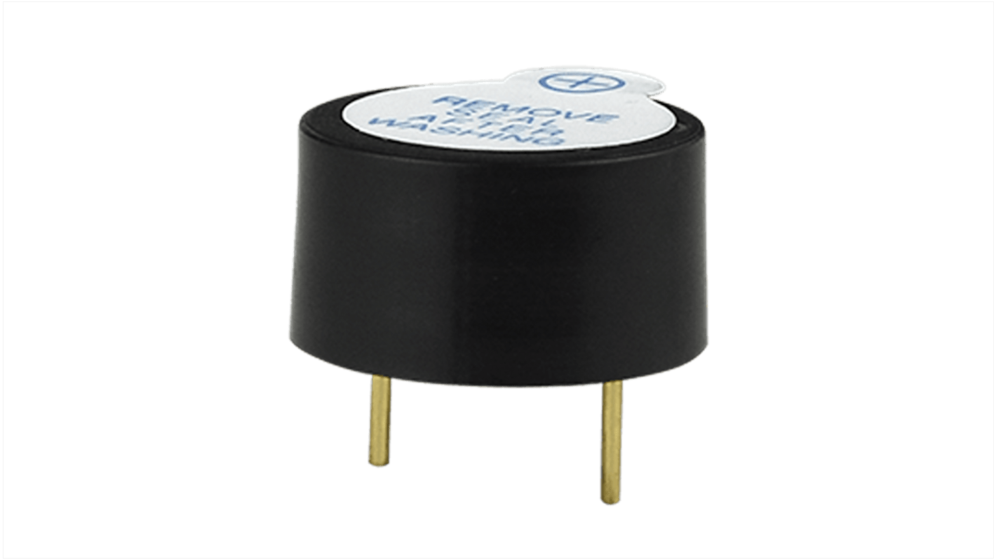 Same Sky 92dB Through Hole Internal Magnetic Buzzer, 24V dc Min, 28V dc Max