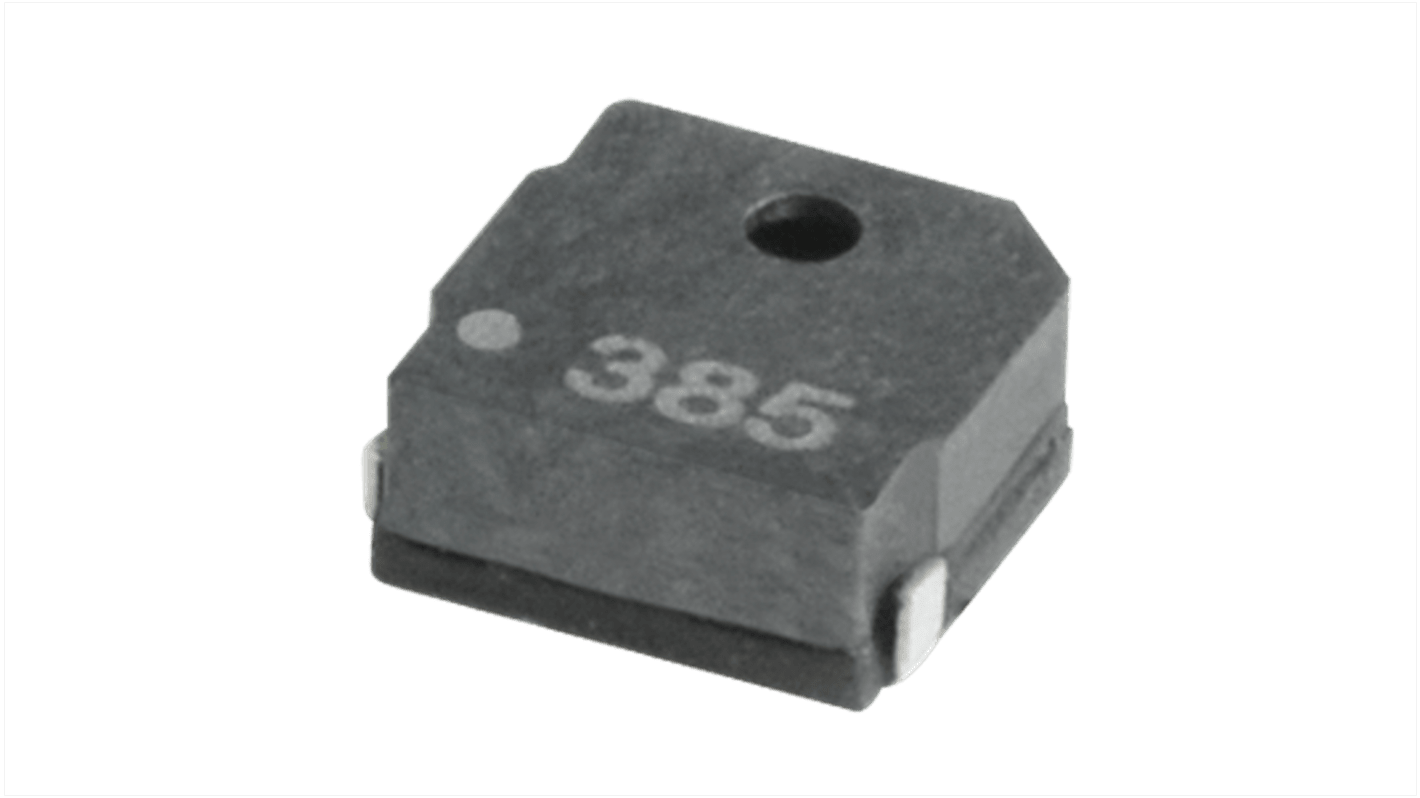 CUI Devices Magnetischer Buzzer, 76dB, Oberflächenmontage, 3V→4V, Extern