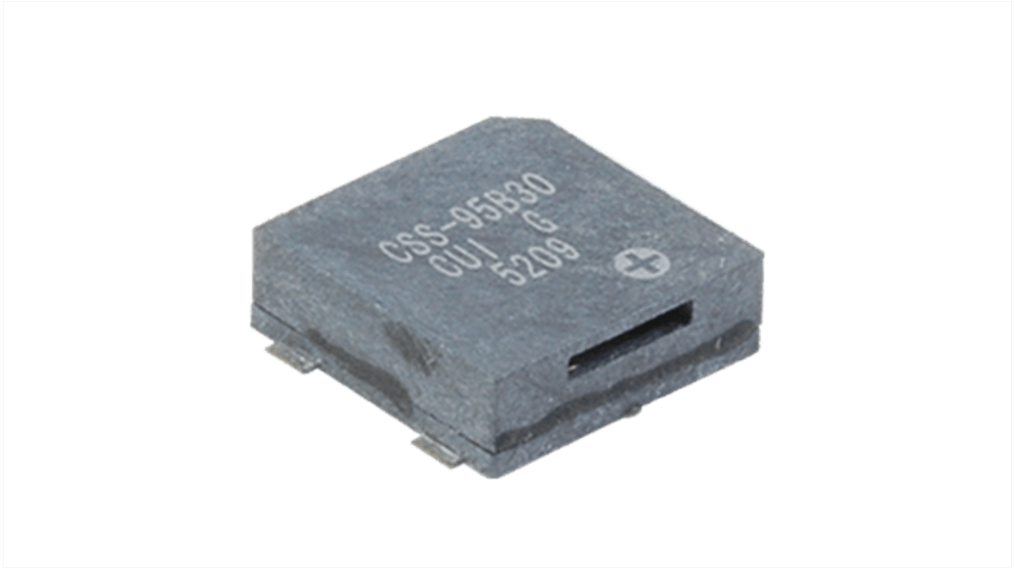 Same Sky 80dB SMD External Magnetic Buzzer, 4V dc Min, 7V dc Max