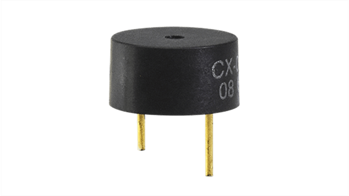 Same Sky 80dB Through Hole Internal Magnetic Buzzer, 4V dc Min, 7V dc Max