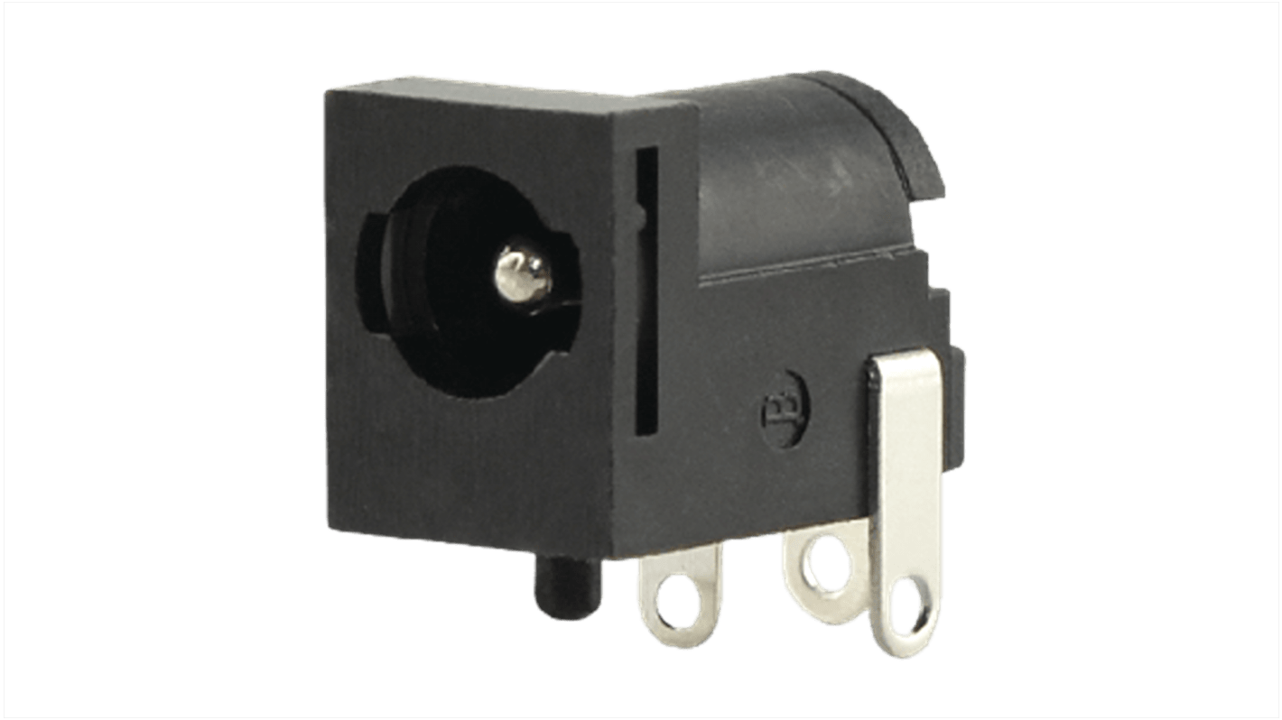 power jack, 2.0 x 5.5 mm, horizontal, th