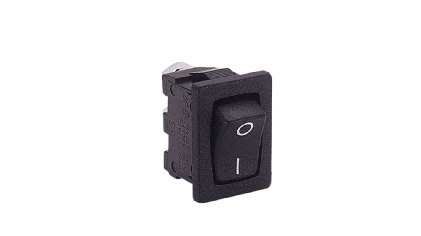 Arcolectric (Bulgin) Ltd DPDT, On-Off-On Rocker Switch Panel Mount
