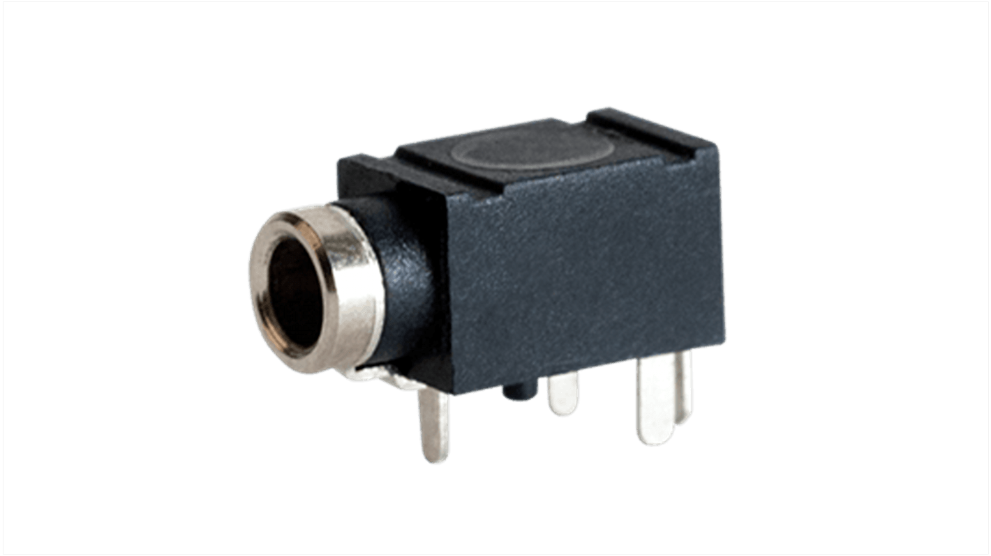 CUI Devices Jack Connector 2.5 mm Through Hole Jack Connector Socket