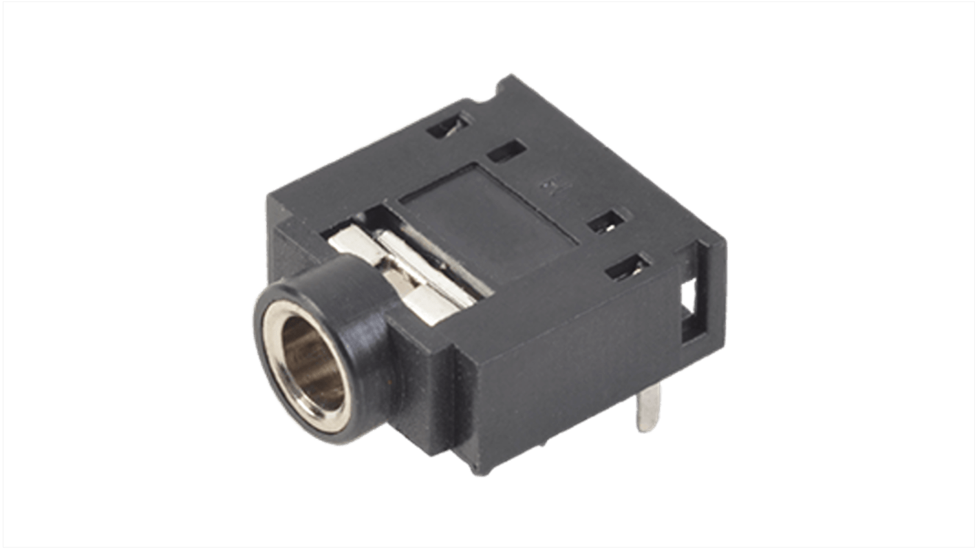 CUI Devices Jack Connector 3.5 mm Through Hole Jack Connector Socket