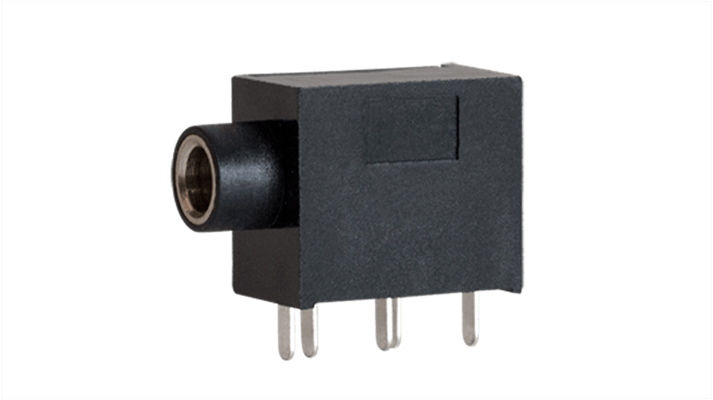 Same Sky Jack Connector 3.5 mm Through Hole Jack Connector Socket