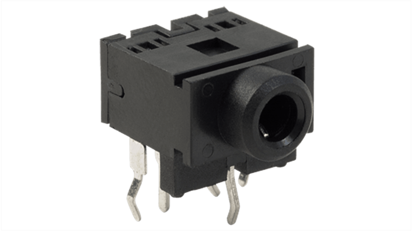 Same Sky Jack Connector 3.5 mm Through Hole Jack Connector Socket