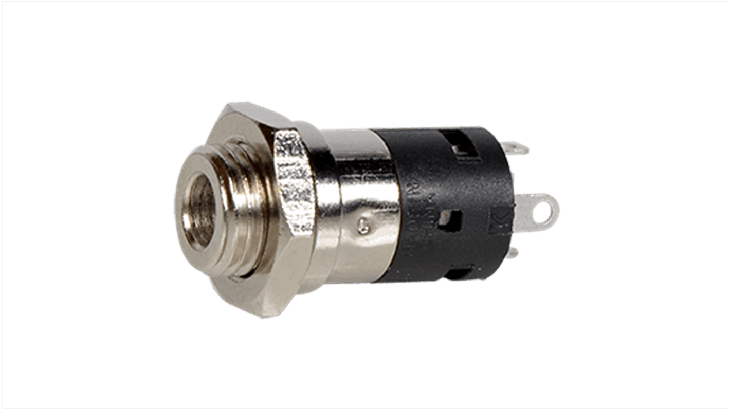 Same Sky Jack Connector 3.5 mm Panel Mount Jack Connector Plug