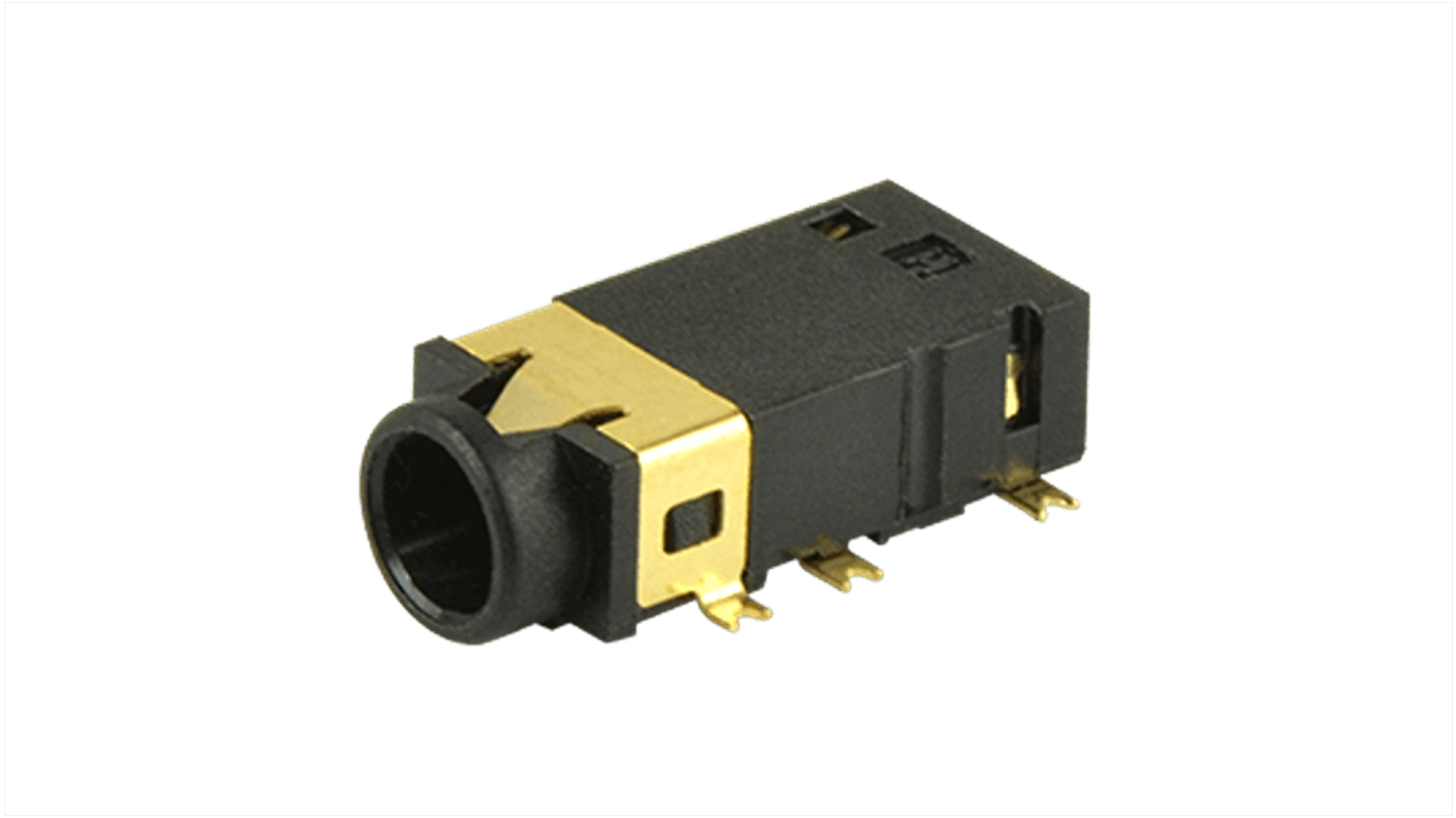 Same Sky Jack Connector 3.5 mm Surface Mount Jack Connector Socket