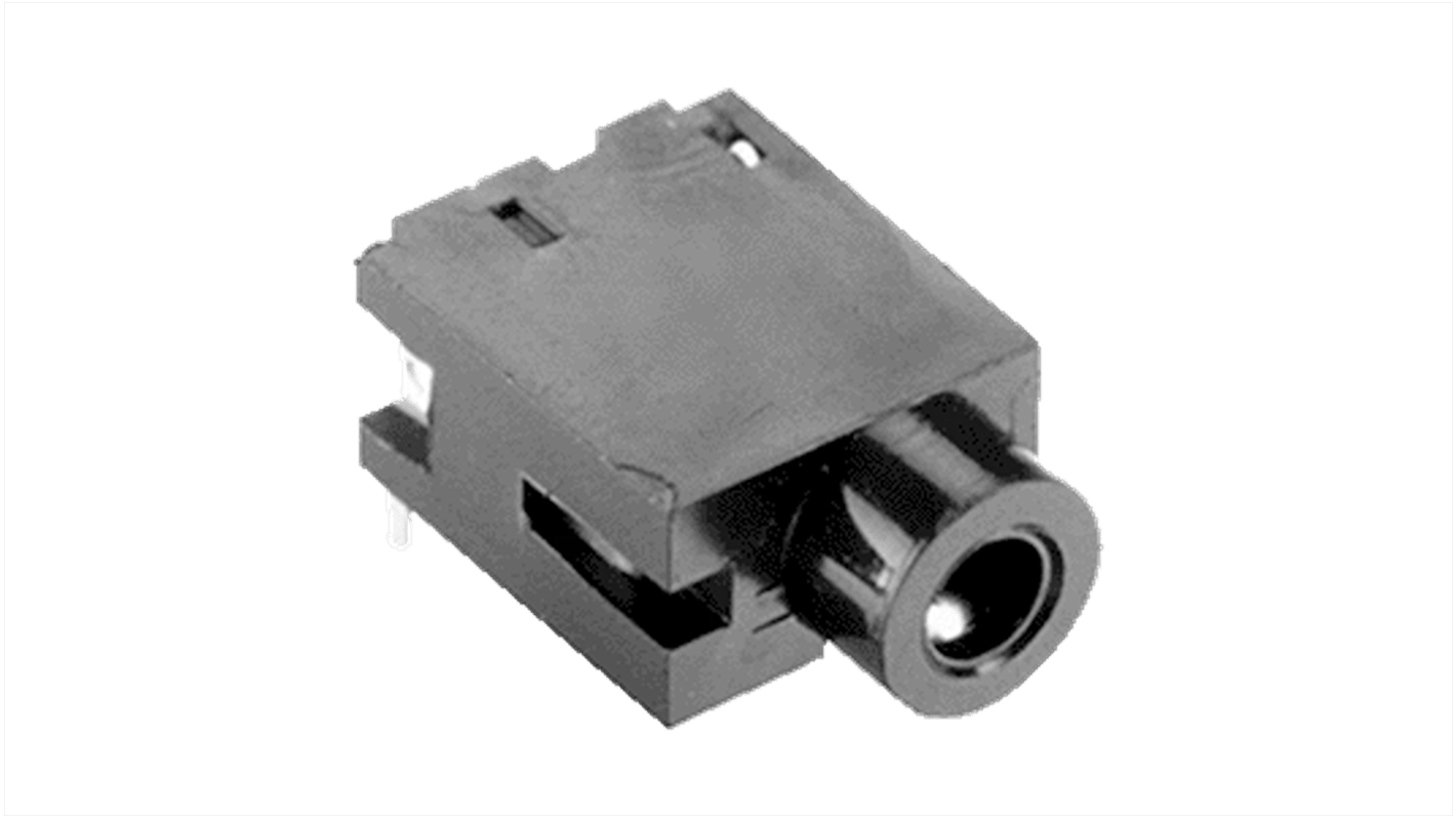 SJ-2509N | CUI フォーンコネクタ 2.5 mm スルーホール実装