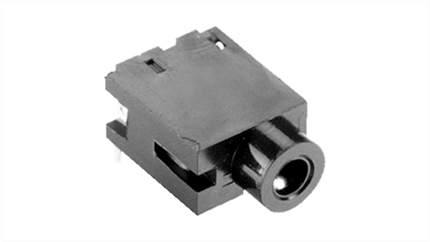 CUI Devices Jack Connector 2.5 mm Through Hole Jack Connector Socket