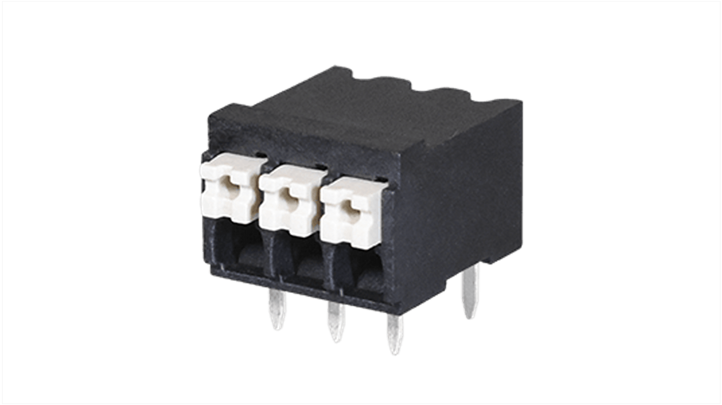 Same Sky PCB Terminal Block, 4-Contact, 3.5mm Pitch, PCB Mount