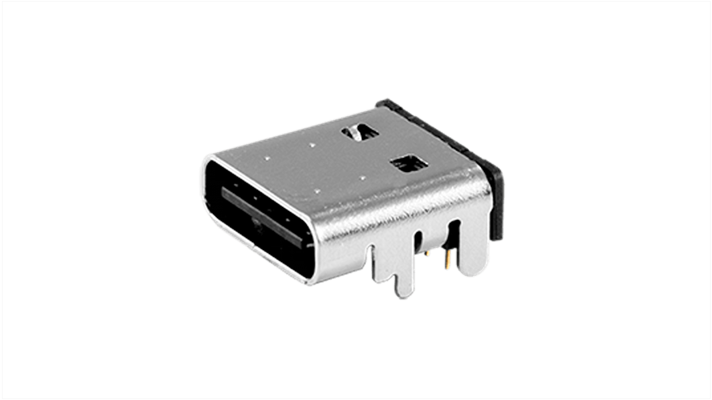 Same Sky Horizontal, SMT Type Type C Jack USB Connector