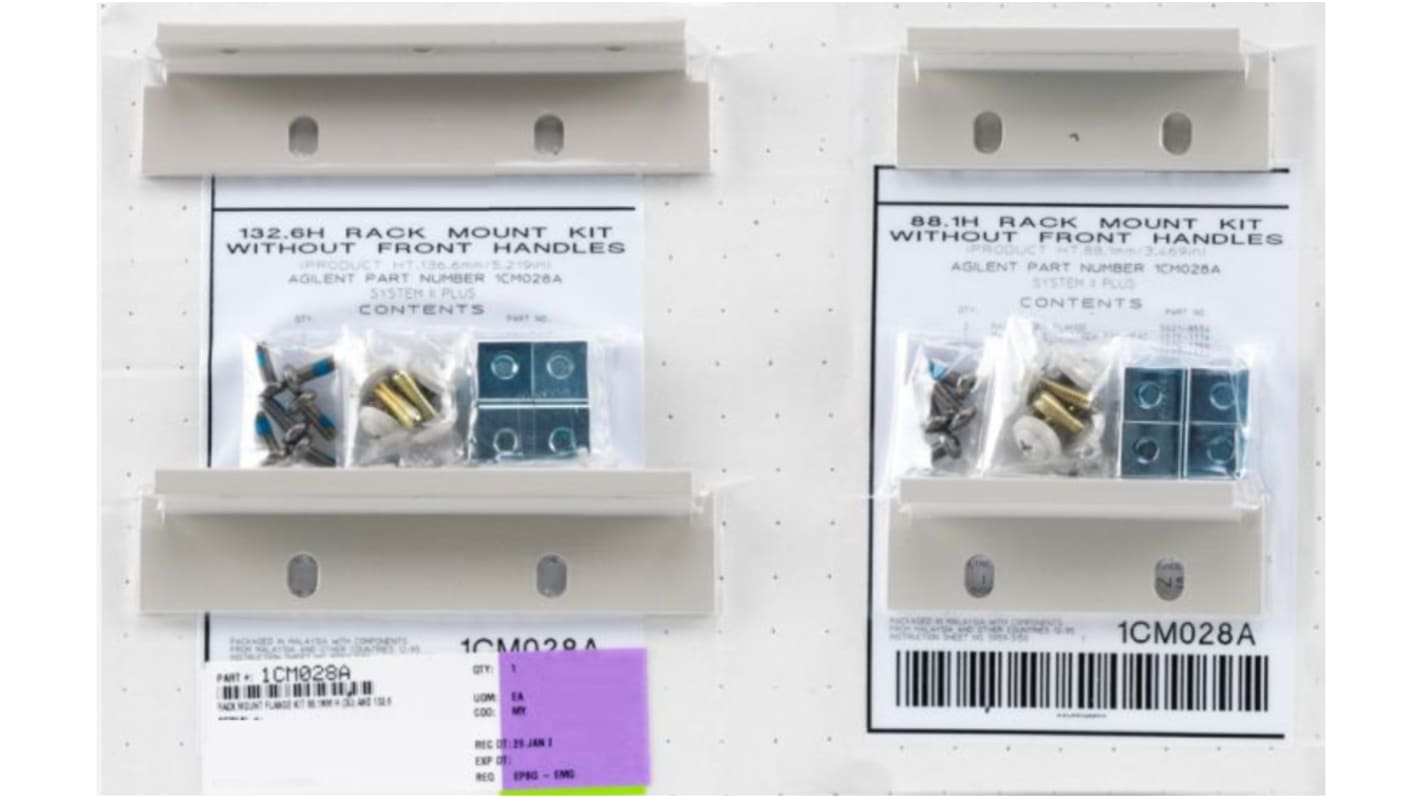 Keysight Technologies Flange for Use with System II Instruments, 4 Piece(s), 135 x 270 x 15mm