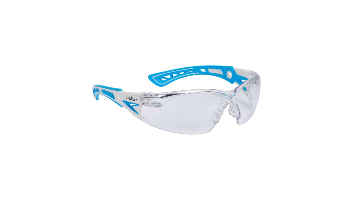 Bolle Safety Anti-Mist UV Safety Glasses, Clear PC Lens