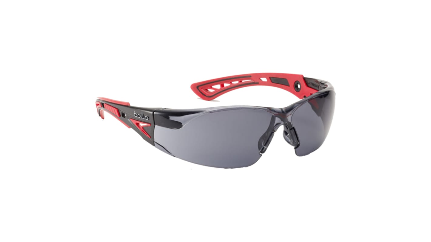 Bolle Safety Anti-Mist Safety Glasses, Smoke PC Lens