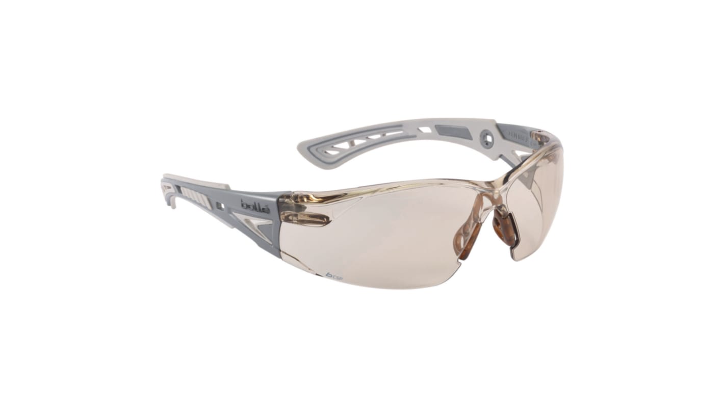 Bolle Safety Anti-Mist Safety Goggles, Brown PC Lens