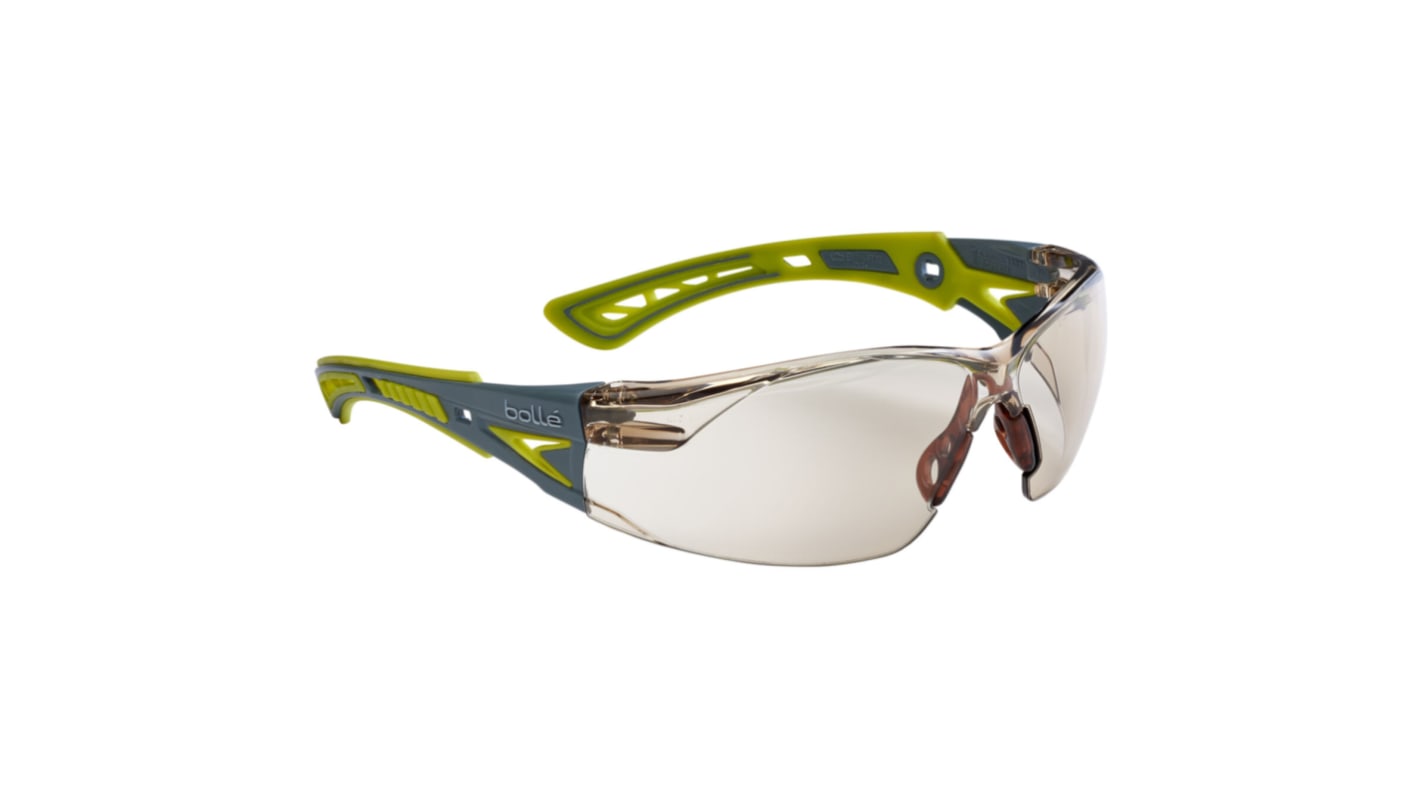 Bolle Safety Anti-Mist Safety Goggles, Brown PC Lens