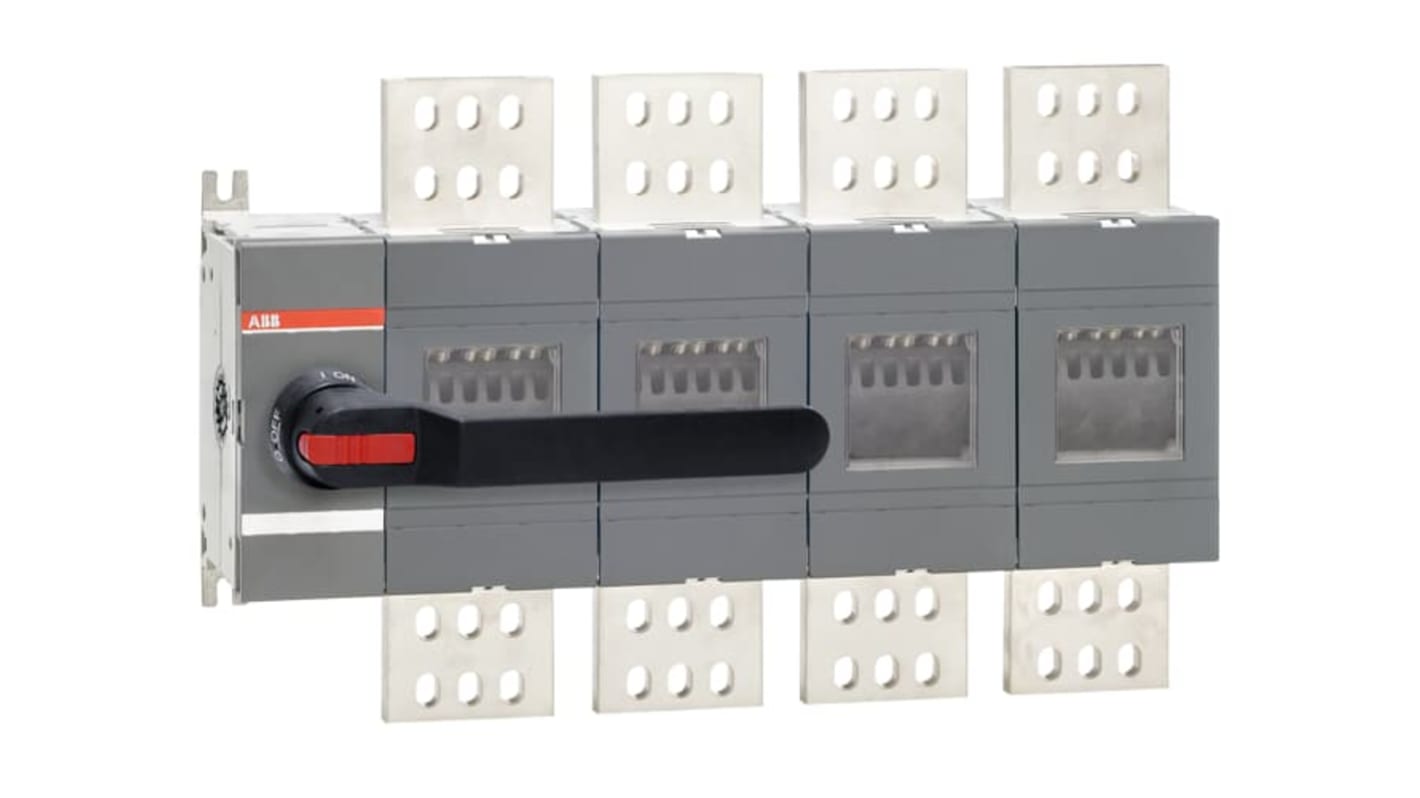 ABB 2.5kA隔离开关, 4极, 最大2500A