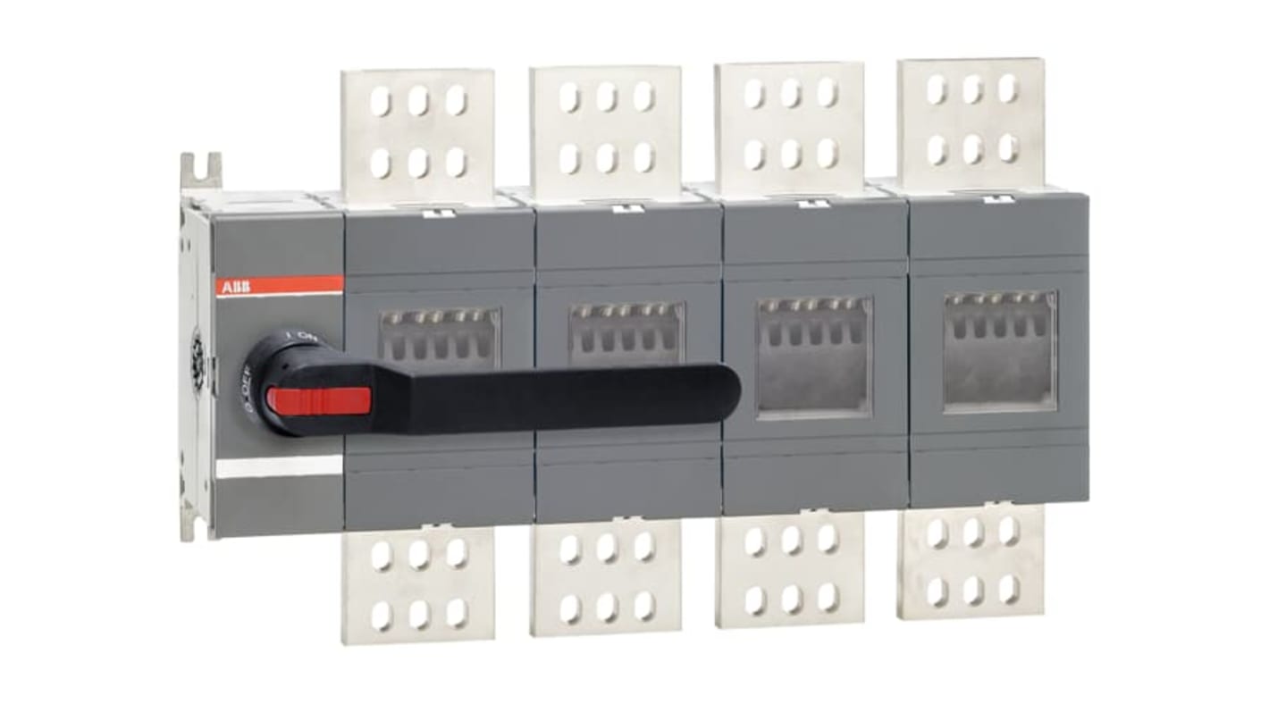 Interruptor seccionador ABB, 2000A, 4 2kA Interruptores-separadores ac - Manual 1SCA10