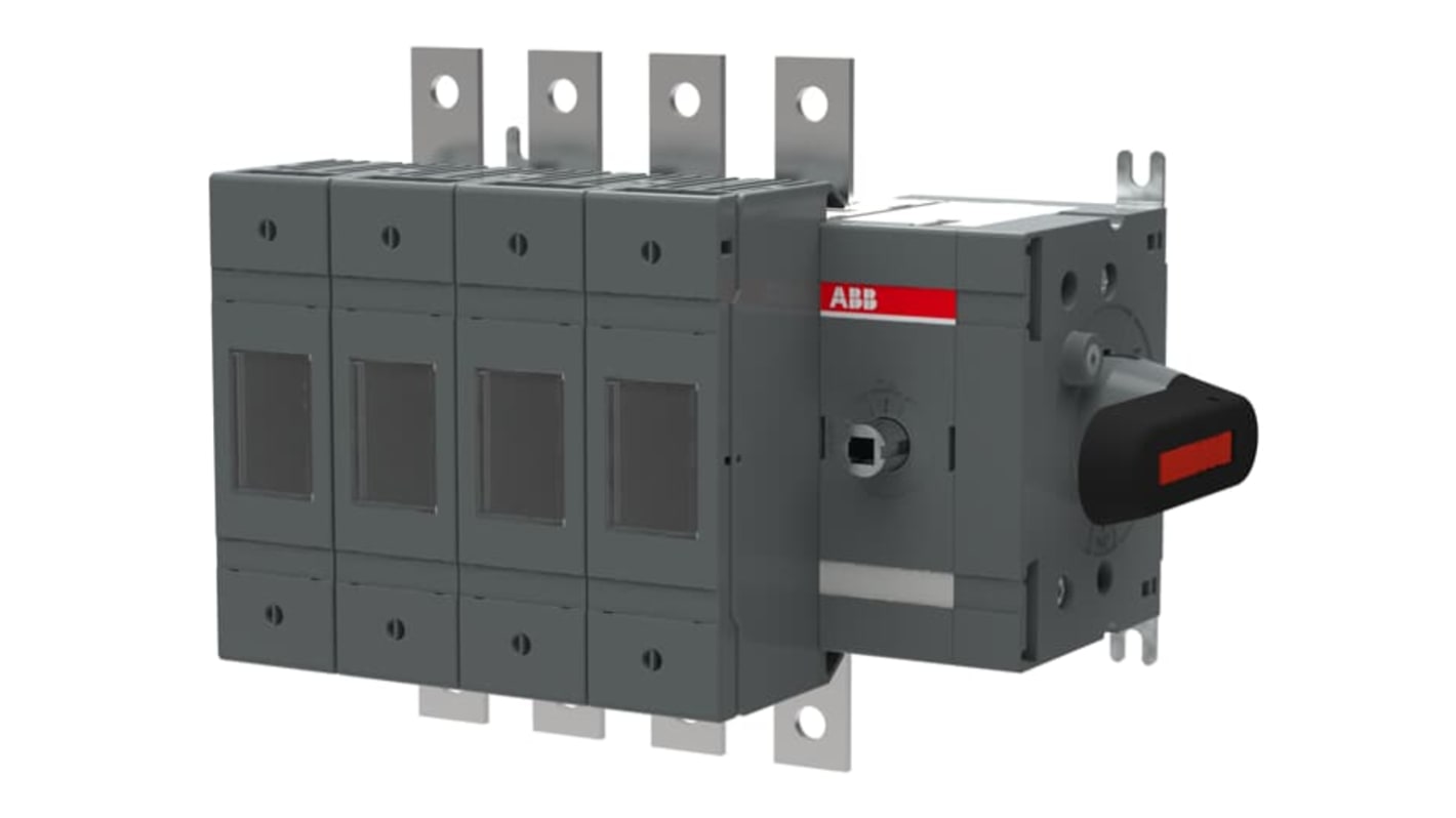ABB Fuse Switch Disconnector, 4 Pole, 125A Max Current, 125A Fuse Current
