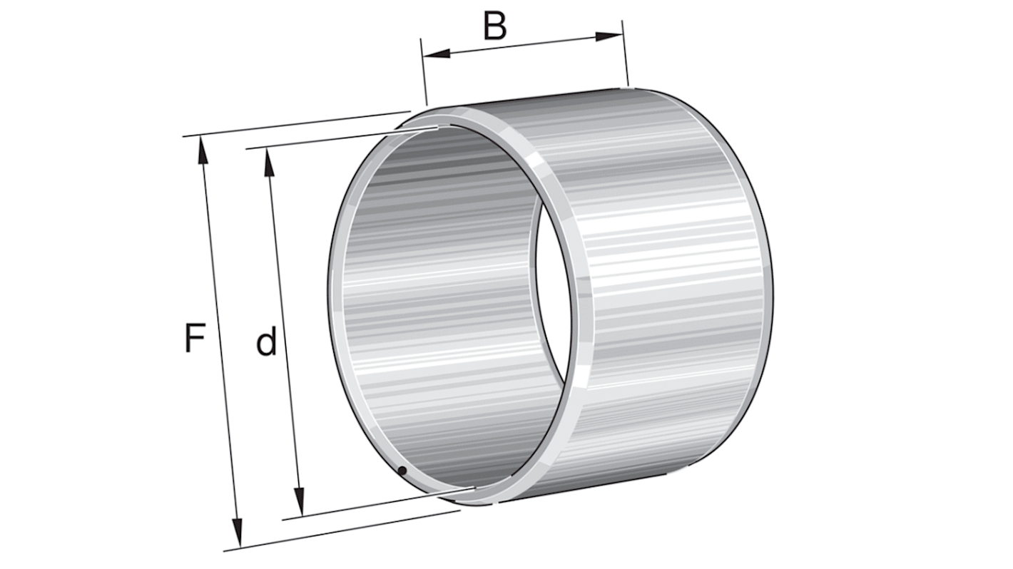 FAG Innenring für Rollenlager Typ Zylindrisch, Innen-Ø 30mm / Außen-Ø 35mm, Breite 30mm