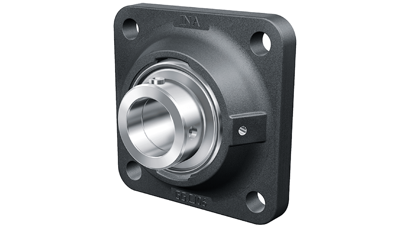 4 Hole Flange Bearing Unit, RCJY40-XL-N, 40mm ID